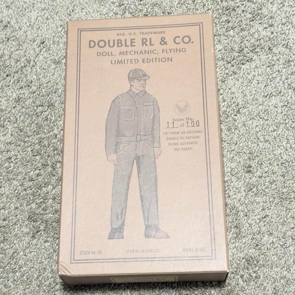 RRL Ralph Lauren Limited-Edition Mechanic Doll -RARE 11/100 NIB